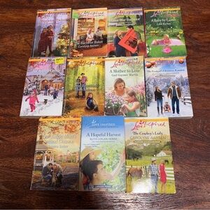 RANDOM MIX Lot of 11 Love Inspired Romance Paperbacks Harlequin Inspirational
